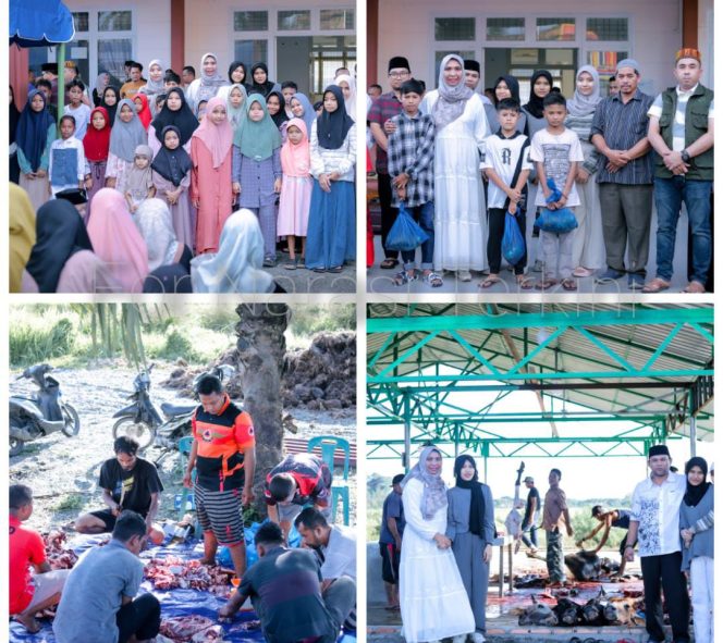 
					Sebelum Lebaran, PJ Bupati Nagan Raya Keliling Kecamatan Bagi Daging Meugang untuk Anak Yatim