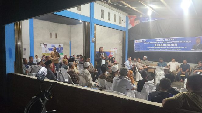 
					Saat Reses Diminta Maju Calon Bupati, Zulkarnain: Insyaallah Siap Jika Rakyat Meminta