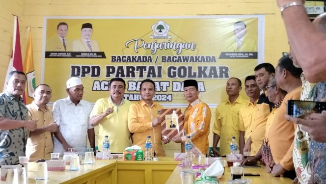
					Salman Alfarisi Daftarkan Dirinya Sebagai Balon Bupati Abdya Melalui Partai Golkar