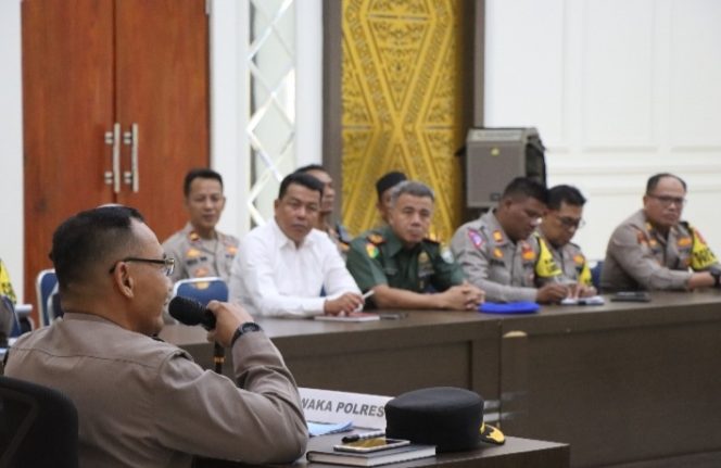 
					Wakapolres Aceh Selatan Pimpin Rakor Lintas Sektor Operasi Ketupat Seulawah 2024