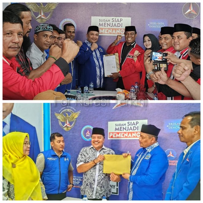 
					Terbuka untuk Usung Cabup dari Luar Kader, DPC Partai Demokrat Nagan Raya Terima Berkas dari Partai Aceh dan Golkar