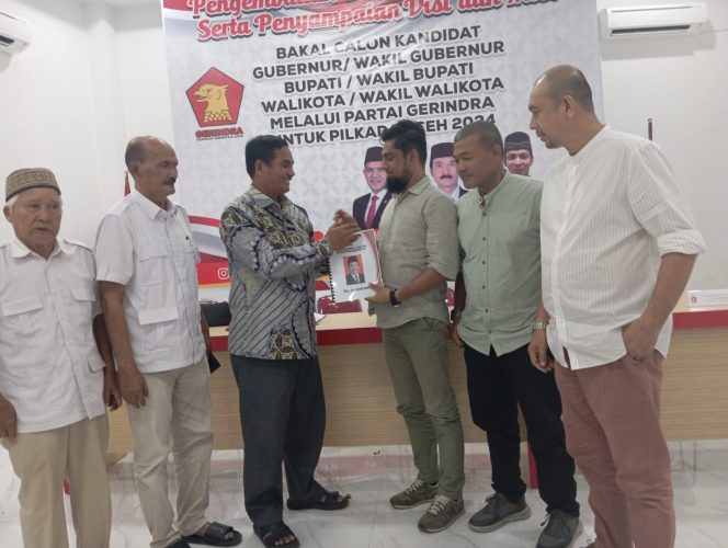 
					Mantapkan Diri Nyalon Bupati Nagan Raya, Asib Amin Kini Sudah Daftar ke Nasdem dan Gerindra