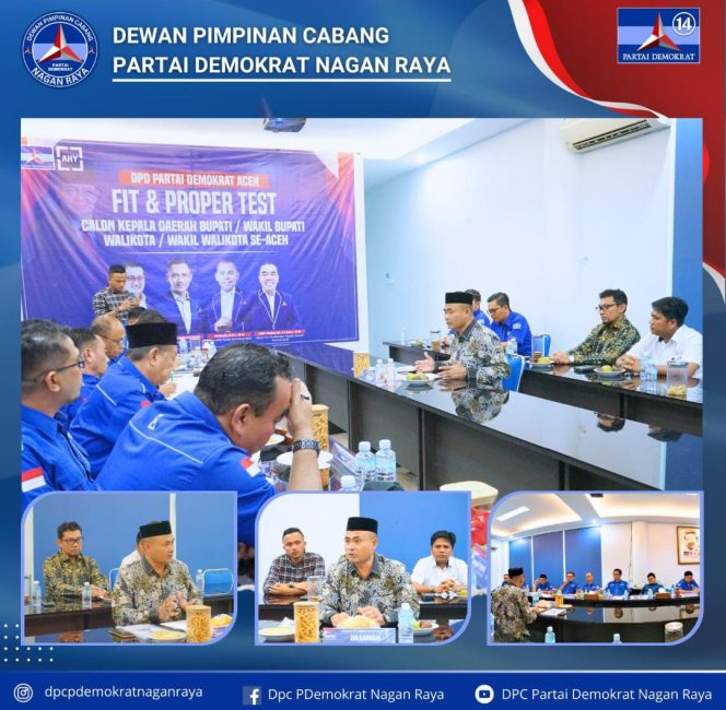 
					Semangat dan Percaya Diri, Zulkarnain Paparkan Ide Membangun Nagan Raya di Hadapan Tim Sembilan Demokrat Aceh
