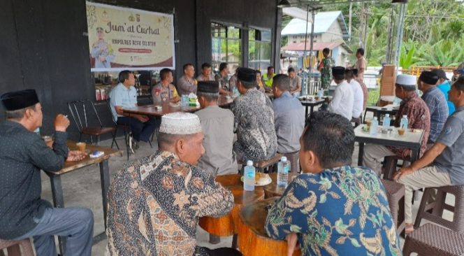 
					Jum’at Curhat di Kecamatan Samadua, Kapolres Aceh Selatan Respon Aspirasi dan Masukan dari Masyarakat
