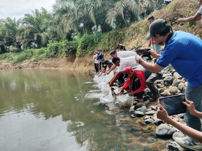 
					Peringatan Hari Lingkungan Hidup, PT BSP Nagan Raya Adakan Tabur Ikan di Krueng Trang Hingga Kumpulkan Sampah