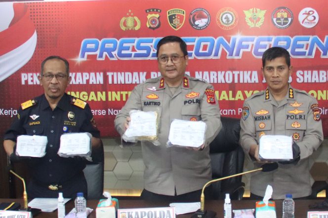 
					Polda Aceh Berhasil Ungkap Kasus Narkotika Jenis Sabu Jaringan Internasional, Barang Bukti Capai 180 Kg