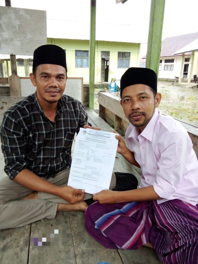 
					Nazar Apache Sah Daftar Sebagai Santri Dayah