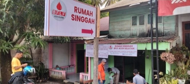 
					Rumah Singgah BFLF Aceh Selatan Siap Layani Pasien Rawat Jalan