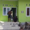 Rumah Bantuan Dari Baitulimal Aceh sedang di Finishing di Desa Ujong Patihah, Kecamatan Kuala, Kabupaten Nagan Raya, (25/7/2024) foto/dani