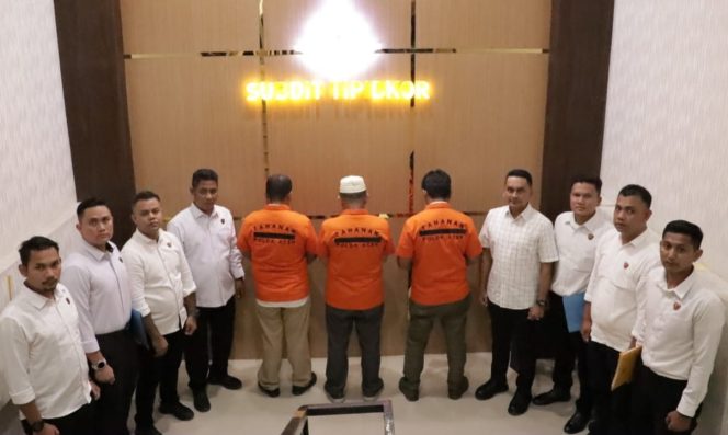 
					Polda Aceh Tahan Tiga Tersangka Kasus Korupsi Pengadaan Wastafel
