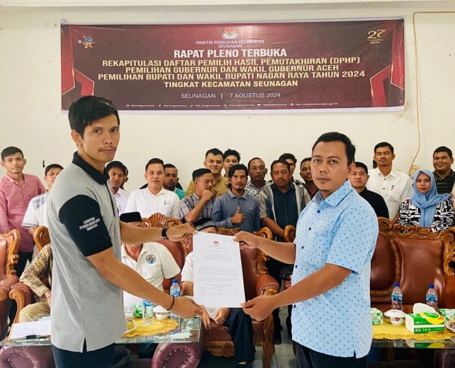 
					Awasi Pleno DPHP, Panwaslih Nagan Raya Harapkan Semua Data Pemilih Terdata dengan Baik