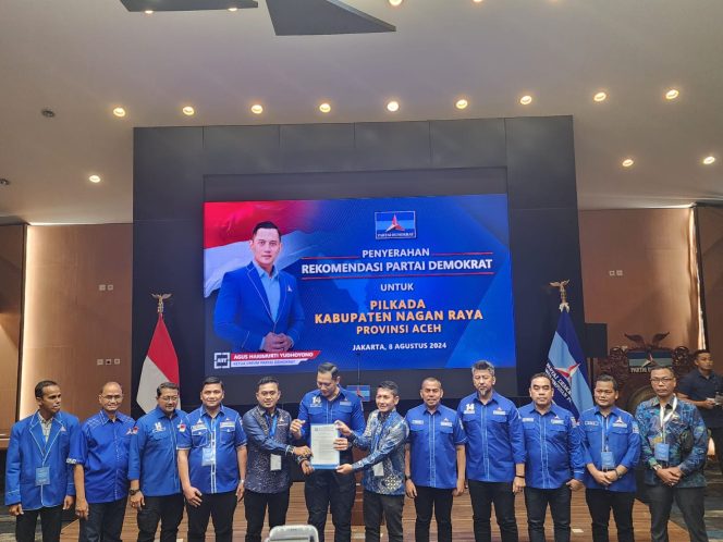 
					JOZ, Jonniadi-Zaini Mantri Doi resmi Dapat Rekomendasi dari DPP Partai Demokrat 