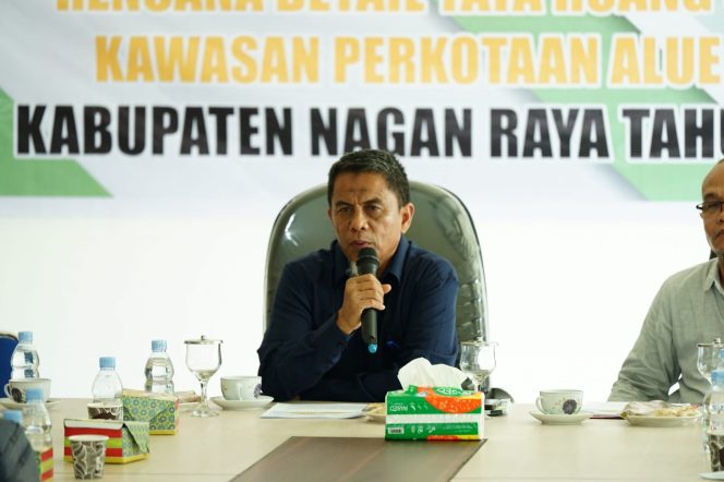 
					Dinas PUPR Nagan Raya Gelar FGD RDTR Kawasan Perkotaan Alue Bilie dan Simpang Peut
