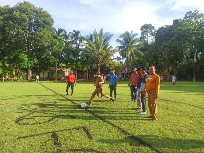 
					Forum Keuchik Kecamatan Labuhanhaji Timur Gelar Pertandingan Sepak Bola Antar Gampong