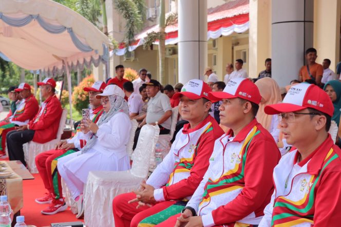 
					Kapolres Nagan Raya Hadiri Acara Penerimaan Api PON XXI Aceh-Sumut