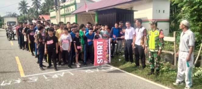 
					Meriahkan HUT RI ke- 79 Muspika Kecamatan Labuhanhaji Timur Gelar Lomba Lari Maraton