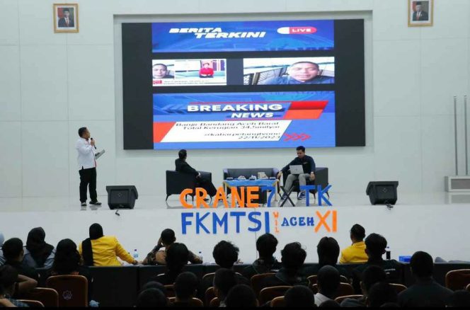 
					Dr Kurdi Jadi Pemateri Seminar Nasional Teknik Sipil UTU