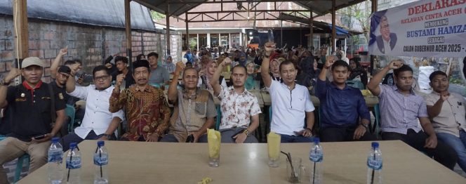 
					Harapan Baru, Relawan Cinta Aceh Ajak Masyarakat Dukung Bustami-Syech Fadhil untuk Gubernur dan Wagub Aceh 