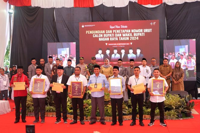 
					Hadiri Rapat Pleno Pengundian Nomor Urut Pasangan Calon Bupati Nagan Raya, Ini Harapan Pj Bupati Fitriany Farhas