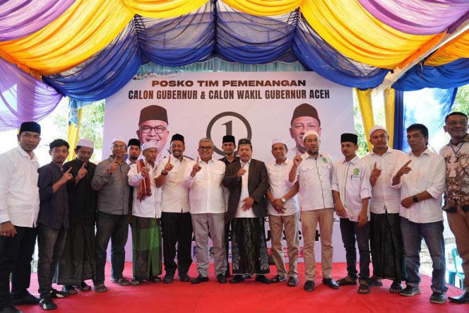 
					Posko Pemenangan Om Bus-Syekh Fadhil Diresmikan, Jika Terpilih Program Unggulan Ketahanan Pangan dan Pertanian