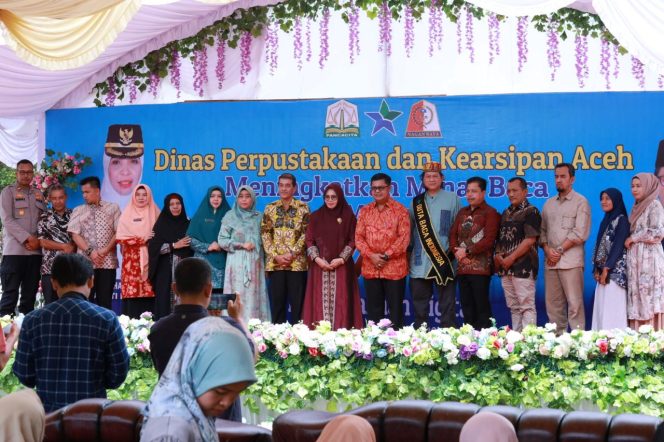 
					Roadshow Perpustakaan dan Kearsipan Aceh ke Nagan Raya Duta Baca Nasional Ikut Serta