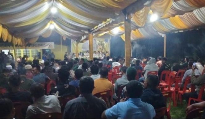 
					Tgk Ramli Ben Sari Bakar Semangat Pendukung TRK-Sayang