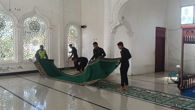 
					HUT Korps Brimob Polri Ke-79, Kompi 3 Batalyon C Pelopor Satuan Brimob melaksanakan Bhaksos 
