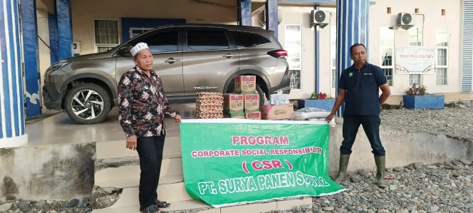 
					Manajemen PT SPS 2 Salurkan Bantuan Sembako Masa Panik Penyintas Banjir 