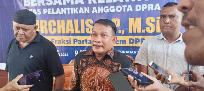 
					Ketua Fraksi Nasdem DPR Aceh Adakan Syukuran di Nagan Raya 