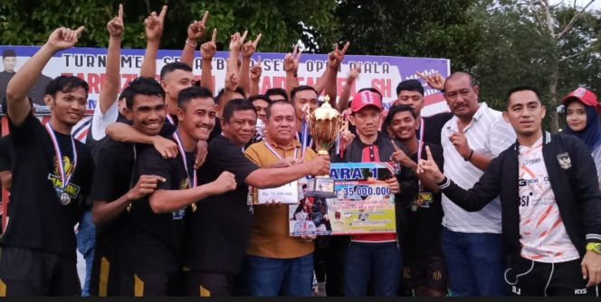 
					Turnamen Sepakbola Semi Open Piala Tarsa Sukses Digelar, Macan Putih FC Raih Juara Pertama
