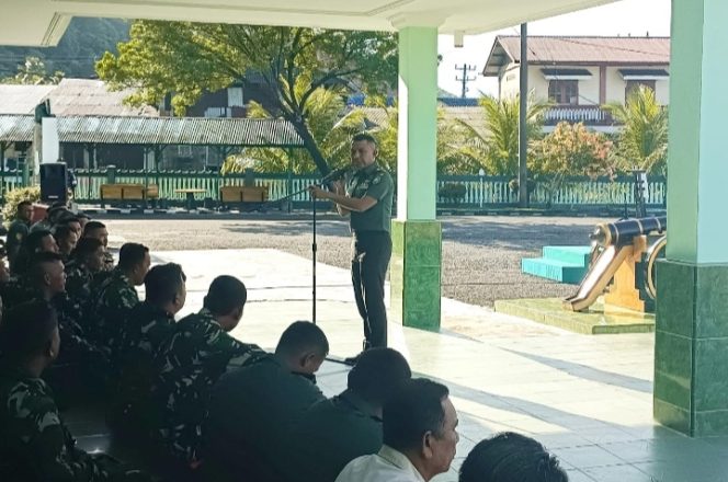 
					Usai Laksanakan Upacara, Dandim 0107/Asel Beri Arahan tentang Ketahanan Pangan dan Netralitas Pilkada