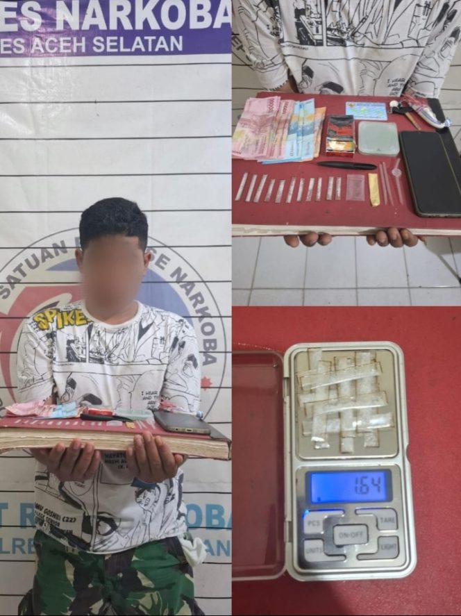 
					Dukung Program Asta Cita Presiden, Satresnarkoba Polres Asel Amankan seorang Residivis Narkoba