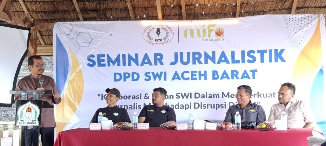 
					PJ Bupati Azwardi Hadiri Pembukaan Seminar DPD SWI Aceh Barat