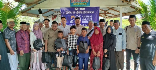 
					Refleksi 2 Dekade Tsunami Aceh, DPD SWI Aceh Barat Gelar Doa Bersama dan Santuni Anak Yatim