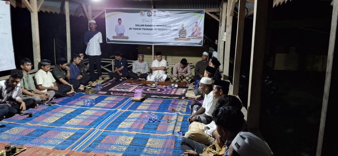 
					Wakil Ketua II DPRK Nagan Raya Reuni 20 Tahun Gempa dan Tsunami dengan Doa Bersama