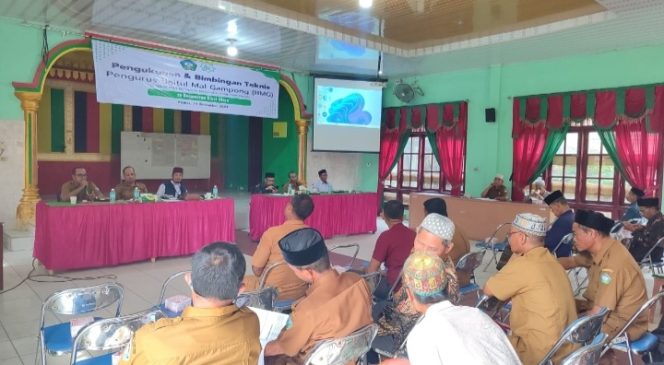 
					Pengukuhan dan Bimtek Pengurus Baitul Mal Gampong di Aceh Selatan Hampir Rampung