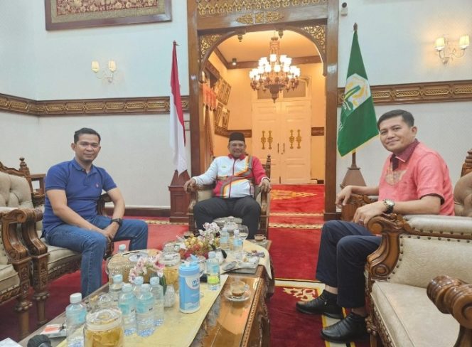
					Bersama Pj Gubernur Aceh, Bupati Aceh Selatan Terpilih dan Hadi Surya Bahas Penanganan Banjir Trumon