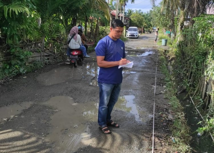 Tim PUPR Aceh Barat Lakukan Survey Akses jalan menuju wisata punti, Aceh Barat (Senin 27/1/2025/ foto/ist