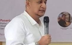 Wakil Ketua MPD Ardiansyah dalam keterangan nya kepada awak media. 
