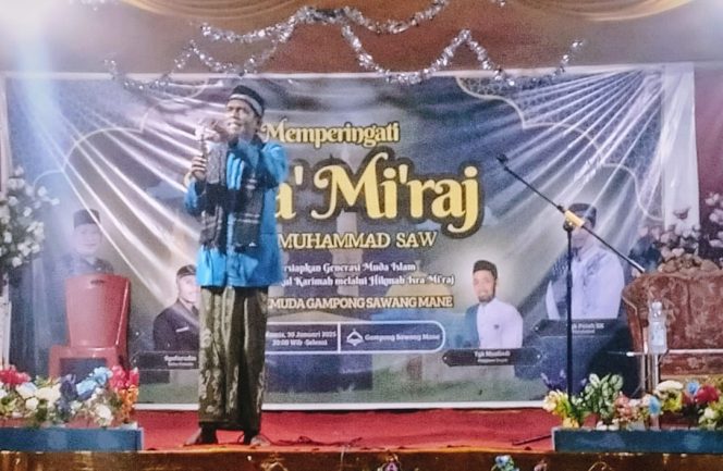 
					Pemuda Gampong Sawang Mane Gelar Peringati Isra Mi’raj Nabi Muhammad SAW