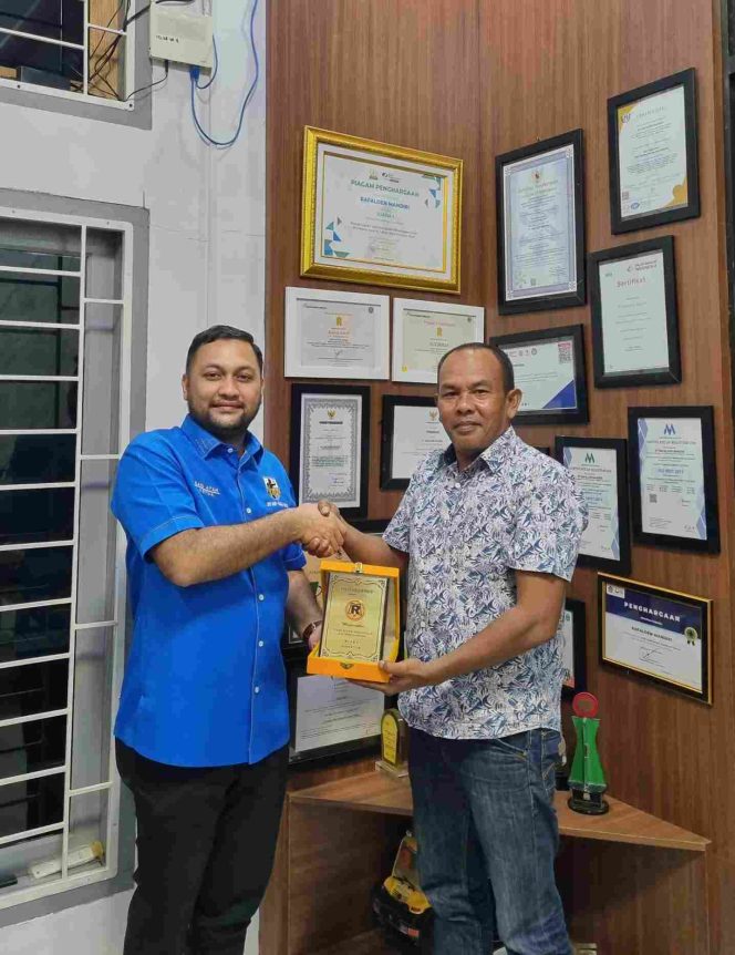 
					Ketua KNPI Nagan Raya berkunjung ke Perusahaan Vendor Tenaga Kerja PLTU 3 dan 4 Nagan Raya