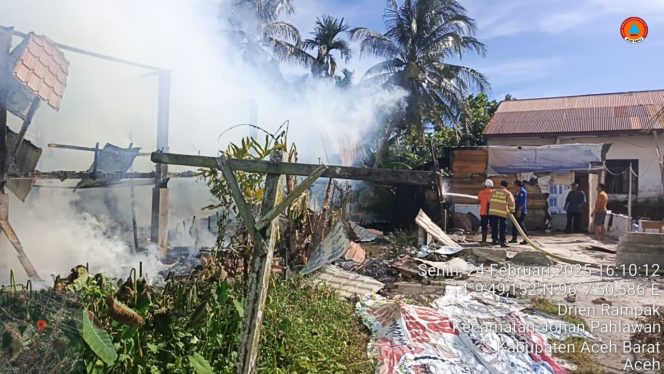 
					Kebakaran di Aceh Barat, Foto/ist