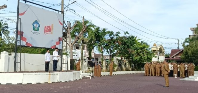 
					Pimpin Apel Gabungan Perdana di Lingkup Pemkab Aceh Selatan, H. Mirwan : Awal Kepimimpinan ini Jadi Semangat Baru