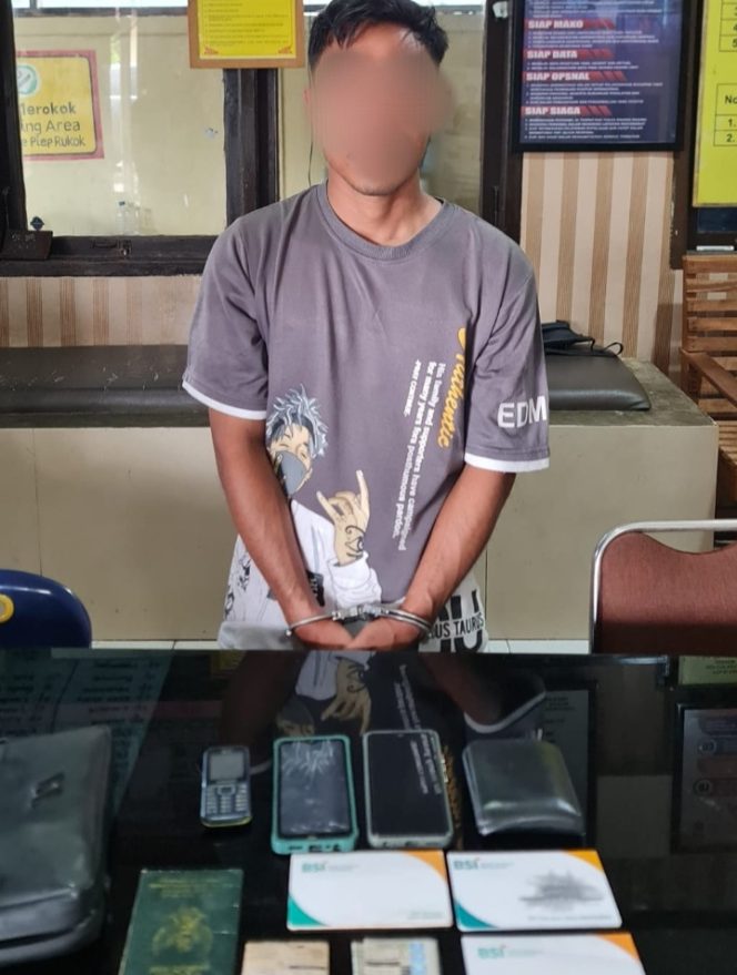 
					Beraksi di Tiga Lokasi, Satreskrim Polres Asel Berhasil Amankan Seorang Warga Kluet Selatan Pelaku Jambret