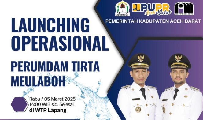 
					Kabar Gembira, Pendistribusian Air Bersih Segera Beroperasi, Besok Pemkab Aceh Barat Gelar Launching