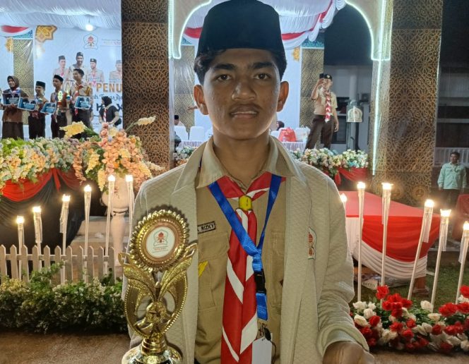 
					Maulana Rizky Kafilah Kwarcab Aceh Barat Tahfidz Qur’an Raih Juara III MTR XXIV