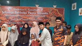 Pemuda Pancasila Kabupaten Nagan Raya Gelar Buka Bersama, Santunan Yatim dan Berbagi Takjil Kepada Pengguna Jalan, Senin, 24/3/2025 | Foto : ikhsan