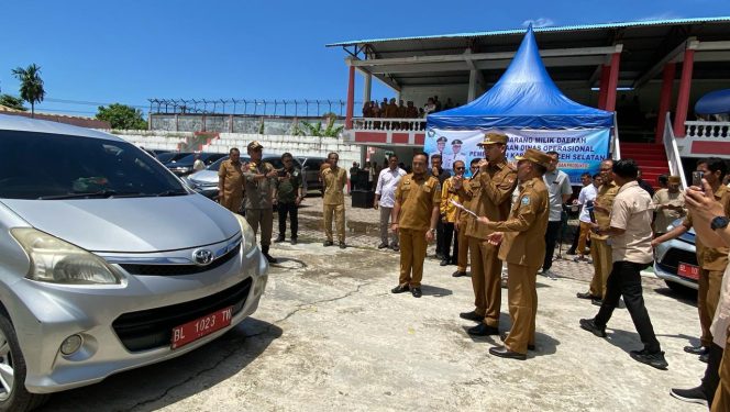 
					Bupati Mirwan di Dampingi Wakil Baital Mukadis Gelar Apel Aset Dilingkungan Pemkab Aceh Selatan