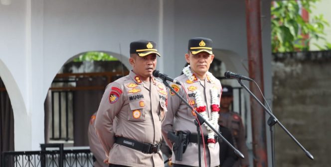 
					Polres Aceh Selatan Gelar Apel Farewell Parade Sertijab