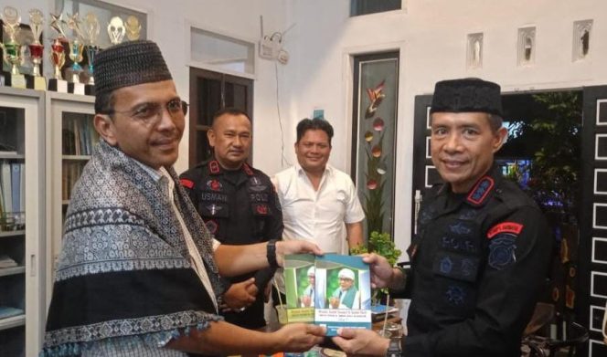
					Kunker ke Aceh Selatan, Abu Muda Syukri Wali Sambut Komandan Satuan Brimob Polda Aceh